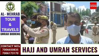 Police launched drive distribute masks & fined violator at Dooru Anantnag.
