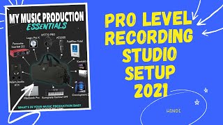 Professional Recording Studio Setup Cost in india | Hindi | 2021 |