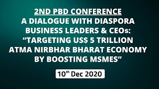 2nd PBD Conference - A Dialogue with Diaspora Business Leaders & CEOs