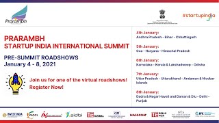 Roadshow for Prarambh: Startup India International Summit 2021 - Andhra Pradesh