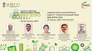 India's 1st Virtual Processed Food R&D EXPO 2021