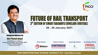 Future of Rail Transport- 3rd edition of Smart Railways Conclave