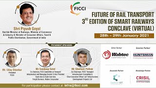 Future of Rail Transport- 3rd edition of Smart Railways Conclave #Day1