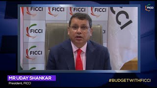 FICCI President, Mr Uday Shankar on Budget 2021-22