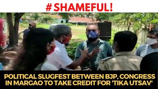 #Shameful! Political slugfest between BJP, Congress in Margao to take credit for 'Tika Utsav'