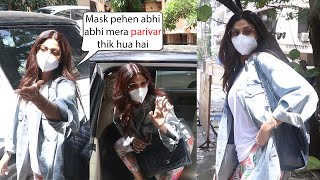 Shilpa Shetty Angry On Paparazzi ???? For Not Wearing Mask In Public Place