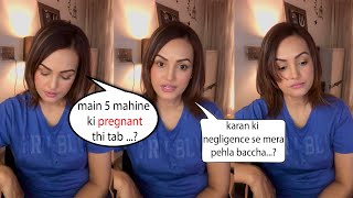 Nisha Rawal Explains How She Lost her First Child Even Before Born, Emotional moment ????