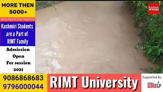 Heavy Rainfall and Flood Like Situation in Various Areas of Kupwara.