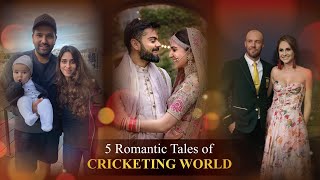 5 Romantic Love Stories of Cricketers | Beautiful Love Stories of Star Cricketers From ABD to MSD