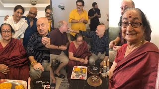 Anupam Kher's mother Dulari Kher Celebrates Her 83rd Birthday With Family, Happy Moments