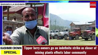 Tipper lorry owners go on indefinite strike as closer of mining plants effects labor community