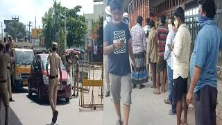 Challan Khane Ke Liye Awaam Ki Line | Chandrayangutta | Hyderabad | SACH NEWS |
