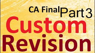 Custom Revision May 20 Assessment and Valuation| Part 3 | Abhinav Jha CA CS ||  DT AND IDT Videos ||