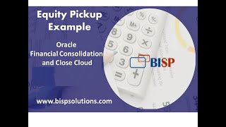 FCCS Equity Pickup | Oracle FCCS | Oracle FCCS Consulting