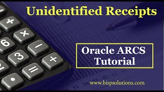 Oracle Account Conciliation Scenarios Unidentified receipts | Oracle ARCS Implementation and support