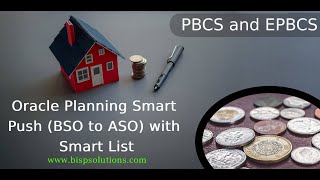 Oracle Planning Smart Push(BSO to ASO) with Smart List |How to Push Data From BSO to ASO |Oracle EPM