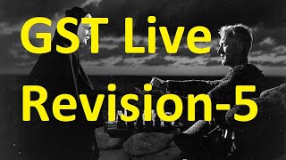 GST Live Revision II Fast Track Revision CA Final II Abhinav Jha CA CS Videos