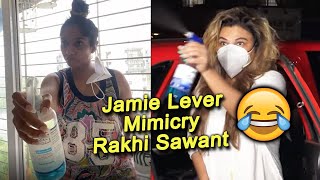 Jamie Lever Hilarious Mimicry Of Rakhi Sawant, Haskar Pagal Ho Jaoge ????