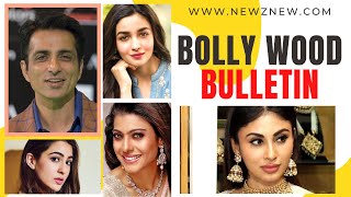 BollyWood Bulletin | newznew | Sonu Sood | Kajol | Alia Bhatt