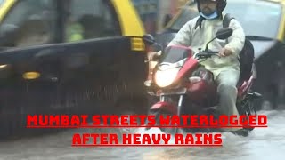 Mumbai Streets Waterlogged After Heavy Rains | Catch News