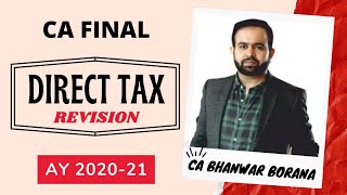 Direct Tax Revision CA Final (English) by CA Bhanwar Borana