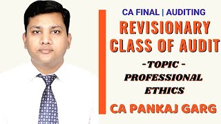Revisionary Class of Audit | CA Final Audit by CA Pankaj Garg