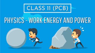 Work Energy and Power | Class 11 Physics for PCB