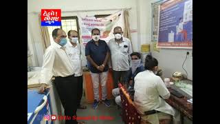 જોડીયા બાલંબા BHC કેન્દ્ર ખાતે વેક્સિનેશન ની કામગીરી હાથ ધરાઈ