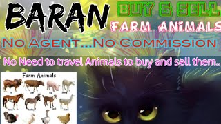 Baran :- Buy & Sale Farm Animals ♧ Cow, Buffalo, Sheeps - घर बैठें गाय भैंस खरीदें बेचें..