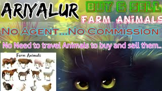 Ariyalur :- Buy & Sale Farm Animals ♧ Cow, Buffalo, Sheeps - घर बैठें गाय भैंस खरीदें बेचें..
