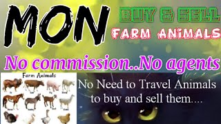 Mon :- Buy & Sale Farm Animals ♧ Cow, Buffalo, Sheeps - घर बैठें गाय भैंस खरीदें बेचें..