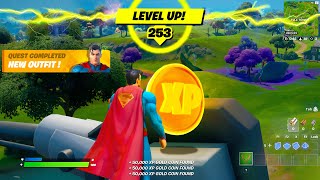 HOW TO LEVEL UP FAST IN FORTNITE SEASON 7 XP COIN LOCATIONS, XP GLITCHES, LEVEL 100