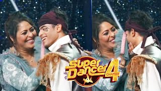 Super Dancer 4 | Geeta Maa Ne Tushar Shetty Ka Pasina Apne Dupatte Se Pocha