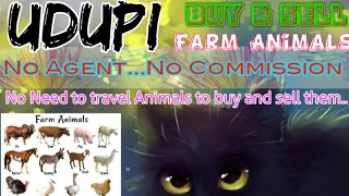 Udupi :- Buy & Sale Farm Animals ♧ Cow, Buffalo, Sheeps - घर बैठें गाय भैंस खरीदें बेचें..