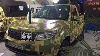 tata motors rolls out 1500th army spec safari storme suv