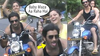 Sushant Singh Rajput Bike Ride On Mumbai Roads With GF Ankita Lokhande, Unseen Video! #SSR