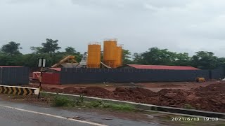 Cabral's illegal  concrete plant on a cultivable land?