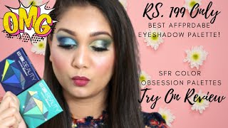 SFR Color Obsession Palette Review | Rs. 199 only | Nidhi Katiyar
