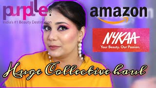 Amazon, Nykaa, Purplle.com Huge Collective Haul / Nidhi Katiyar