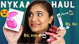 Nykaa Makeup Haul - Affordable Lipsticks Starting Rs. 80 / Nidhi Katiyar