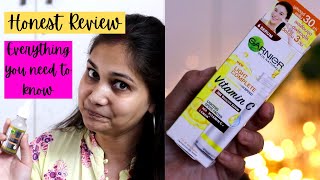 Garnier Vitamin C serum Review | Best vitamin C serum for face??  Nidhi Katiyar