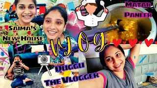 Saima's New house - first visit Vlog / Duggu ban gaya Vlogger / Nidhi Katiyar