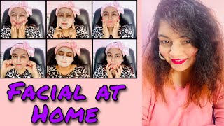 6 Step Facial at Home in under 300 Rs | Ponds facial Kit Review | JSuper Kaur