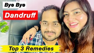 I tried #dandruff remedies on my Husband | Hair Care at home | JSuper Kaur