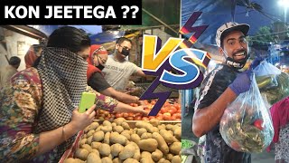 Buying Cheapest Vegetable Challenge???? | MOM VS GAURAVZONE