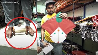 Cheapest kite market in India ???? ( saddi, patang, manjha, mono kite)