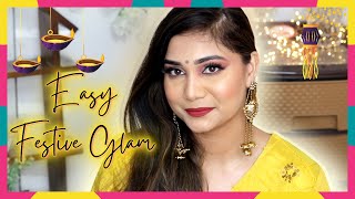 Diwali/Festive Makeup Look | Diwali Makeup with Purplle.com Makeup | Nidhi Katiyar