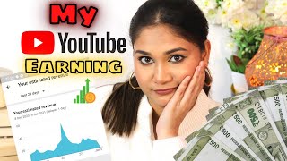 My Youtube Earnings Revealed !! Extra Earning From Youtube Tips & Hacks / Nidhi Katiyar