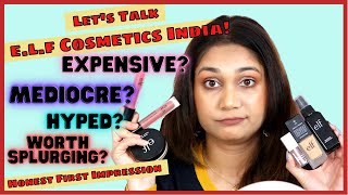 ELF Cosmetics India Honest Review / What's with the price point, ELF X Nykaa ? Nidhi Katiyar