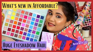 what's new in Affordable? Huge Eyeshadow Haul - 20 Something, SFR Color / Nidhi Katiyar